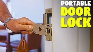 Portable Door Lock Allows You Lock Any Door