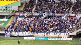 フクアリに集う長崎サポーターの皆様