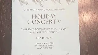 Kate’s Senior Holiday Concert.  December 2025