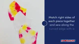 DIY Face Mask - Tie Dye