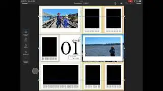 Watch Me Digital Scrapbook On the iPad #02, Photoshop Process Video