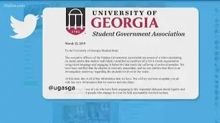 Video with 'racist language' gets UGA fraternity members kicked from Greek row, school says