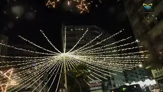 RECORRIENDO EN COCHE LAS LUCES DE NAVIDAD 2023 EN OURENSE