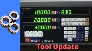 Tool update latest DRO display and scales from Banggood