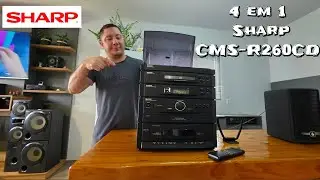 Nostálgico SHARP CMS-R260CD ANOS 90