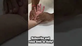 Strong Pressure on the Back of the Hand #HandMassage #IntenseASMR #Massage #asmr #relax #sleep #fyp