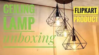 Ceiling Lamp Installation ! how to install hanging lights in ceiling ! #hanginglight #ceilinglamp