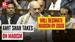 Union Home Minister Amit Shah Vows To Decimate Maoism By 2026, Takes Down Naysayers