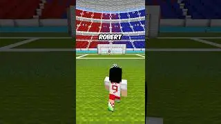 Lewy strzela karnego #minecraft #piłkanożna #rl9 #szczęsny #barcelona #lewandowski #polska ​⁠