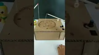 Cardboard DIY Fishing Toy for toddlers