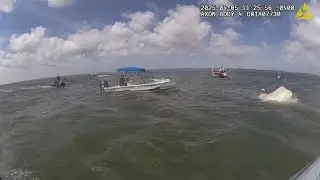 Dramatic water rescue near Spoil Island saves boater in Florida