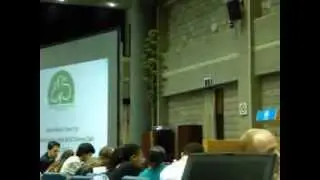 Presentation by Ali from Bahrain @ UNEP TUNZA International Youth Conference