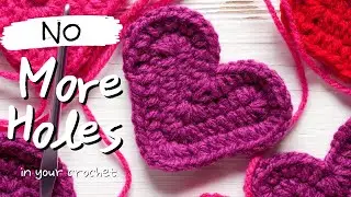 How To Crochet Around A Foundation Chain With NO Holes!