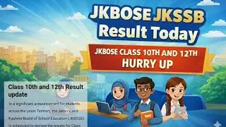 Class 10th and class 12th Result today ? JKBOSE CHECK YOUR RESULT. #10THRESULT