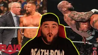 I REALLY LIKE THIS! BRON BREAKKER ATTACKS RICOCHET & ILJA DRAGUNOV REACTION!