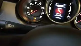 Как сбросить индикатор сервисного обслуживания на Fiat 500X с полным отображением на ЖК-дисплее