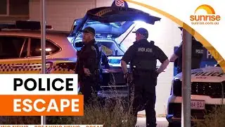 Man escapes police custody in Adelaide | Sunrise