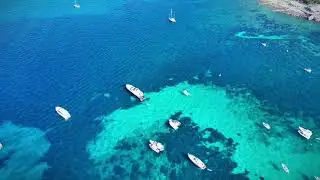 Mondello Beach, Sicily | DJI Drone Aerial Footage | Italy