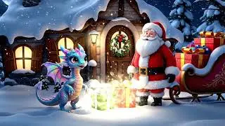 This Curious Dragon Helped Santa 🎁🐉