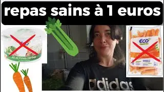 Manger pour 1&euro; healthy