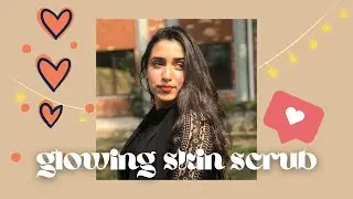 powder milk sugar scrub for soft glowing skin | best scrub for glowy skin | skincare essential