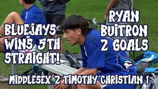 Middlesex 2 Timothy Christian 1 | Boys Soccer highlights
