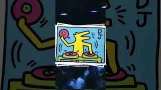 Keith Harings 🎨 1980s New York scene was creative fuel Paradise Garage,&nbsp;Club 57 #keithharing #shorts