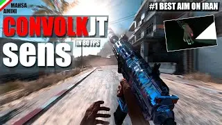 CONVOLKJT SENS IN 80 FPS WITH #1 BEST AIM ON IRAN - AIMBOT  - MAHSA AMINI🖤