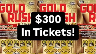 🔴 LIVE Digging for Gold: $300 in Gold Rush Limited Scratch Offs!