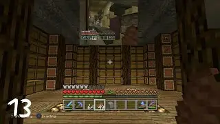 Episode 13: Castle storage with shulker box bulk storage units
