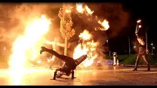 Feuershow S.W.A.P. Furious SPARKLING Flames