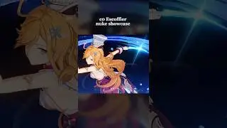 C0 escoffier nuke showcase #shorts #genshinimpact