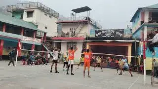 SALOONI CLUB💥VS PUKHRI CLUB💥MEMORIAL VOLLEYBALL🏐TOURNAMENT AT PUKHRI SET-4🔥