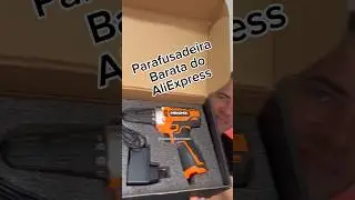 Comprei a Parafusadeira mais barata do AliExpress #oferta #importa&ccedil;&atilde;o #aliexpress #fyp #tecnologia