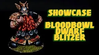 [Showcase] - Bloodbowl Dwarf Blitzer II (high tabletop)