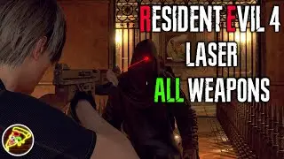 This Resident Evil 4 Mod adds Lasers to ALL WEAPONS