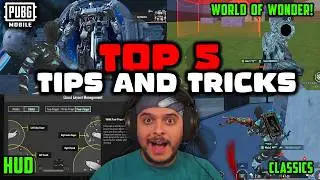 TOP 5 TIPS FOR BEGINNERS in PUBG MOBILE (2025)