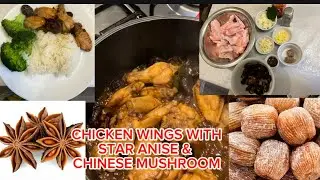 CHICKEN WINGS  OYSTER SAUCE WITH SWEET DATES & STAR ANISE #cooking #delicious #food #foodie #yummy