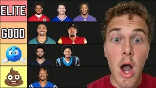 We Put EVERY Quaterback Into a Tier List Before The 2025 NFL Season!