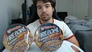 ASMR Mukbang 2 X Maruchan Fire Bowl Ramen | Eating Sounds | P810 ASMR