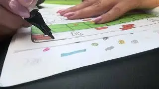 ASMR Relaxing Outdoor Coloring