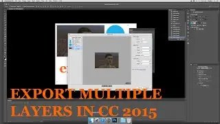 New Export multiple layers as files in Photoshop CC  tutorial