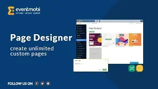Design Unlimited Pages with Page Designer | Mobile Event App & Virtual Events