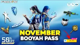 October Booyah Pass Free Fire 2025 🤯 | November Booyah Pass Free Fire 🤩 | Next Booyah Pass Free Fire