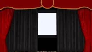Saaria Home Theater multiple aspect ratio curtain setup with Remote control curtain track
