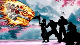[KOF Mugen] Robert Keyser vs Random Team