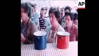 SYND 19 9 76 AFTERMATH OF EARTHQUAKE IN THE FRIULI VALLEY OF NORTHERN ITALY