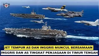 Inggris Dan AS Bergerak! Eurofighter Thypoon DAN kapal Induk USS Abraham Lincoln Ke Timur Tengah