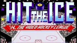 Hit the Ice (arcade) - Title Screen