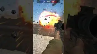 I just love this game, the last shot from tank was awesome 😎 #topdownshooter #worldwarheroeslive